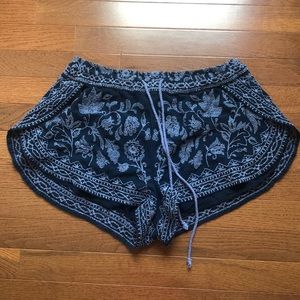 Flowy Patterned Shorts